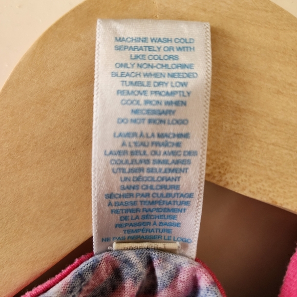 Children's Place blue and pink heart nightgown size L 10/12 - Picture 9 of 9